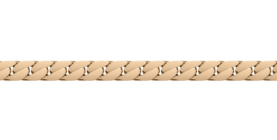 Gold-plated silver bracelet