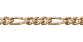 Gold-plated silver chain