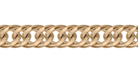 Gold-plated silver bracelet