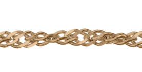 Gold-plated silver bracelet