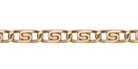 Gold-plated silver bracelet