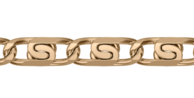 Gold-plated silver bracelet