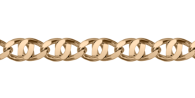 Gold-plated silver bracelet