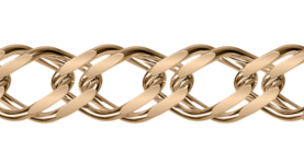 Gold-plated silver bracelet