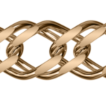 Gold-plated silver bracelet