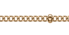 Gold-plated silver bracelet