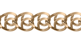 Gold-plated silver bracelet