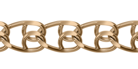 Gold-plated silver bracelet