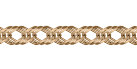 Gold-plated silver bracelet