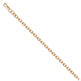 Gold-plated silver bracelet