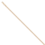 Gold-plated silver bracelet