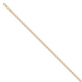 Gold-plated silver bracelet