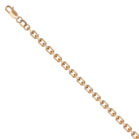 Gold-plated silver bracelet