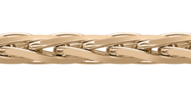 Gold-plated silver bracelet