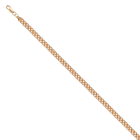 Gold-plated silver bracelet