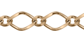 Gold-plated silver bracelet