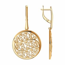 Silver earrings