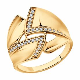 Silver ring with synthetic stones