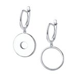 Silver earrings
