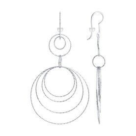 Silver earrings