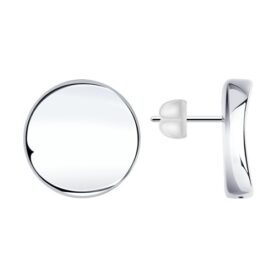 Silver earrings