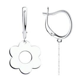 Silver earrings