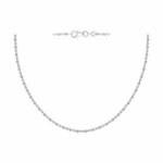 Silver necklace