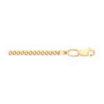 Gold-plated silver chain