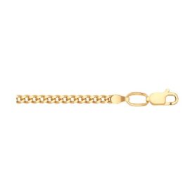 Gold-plated silver chain