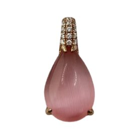Stella jewelry gold-plated silver pendant with synthetic stones
