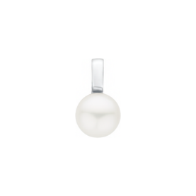 Silver pendant with pearl